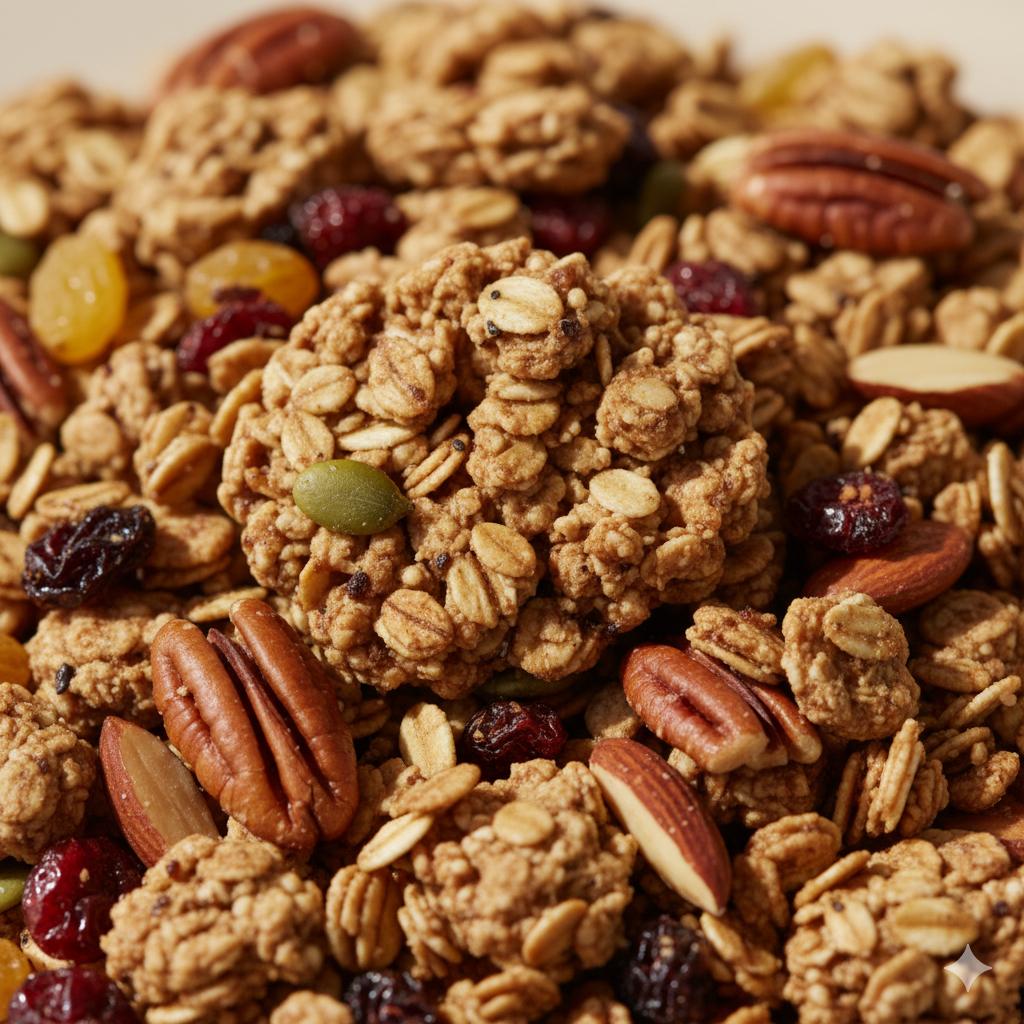 Golden Harvest Granola - Wholesome Crunch in Every Bite